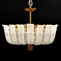 Chandelier, Manner of Barovier & Toso - Sold for $2,500 on 04-23-2022 (Lot 18).jpg